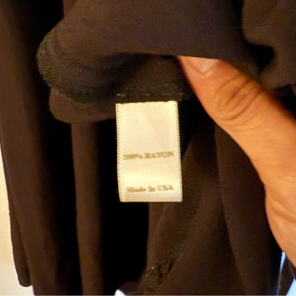 Christy Dawn Vasara Mini Wrap Dress in Raven Black - Picture 6 of 9